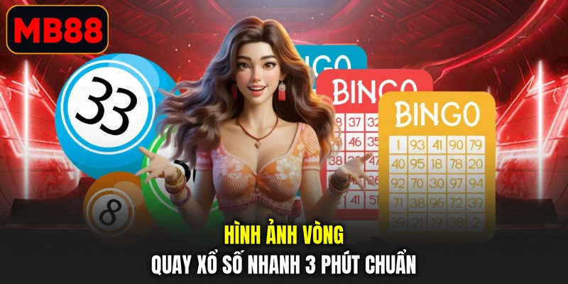 Hình ảnh vòng quay xổ số nhanh 3 phút chuẩn